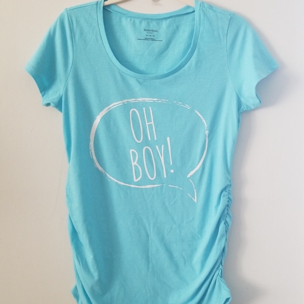 🎉 "Oh Boy!" Motherhood Maternity tshirt